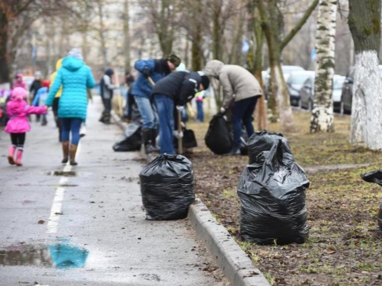 Субботник близко: посмотрите в домовой чат.